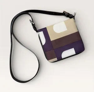Bally Vintage Crossbody Wallet Zip Organizer Leather Strap thumbnail 1