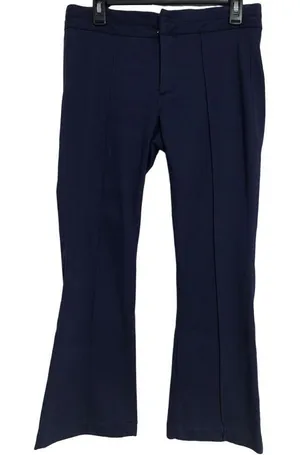 Pistola Lindsay crop kick flare Navy pants Women's size 28 waist‎ measures 31" thumbnail 1