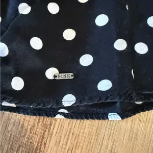 ✨3/$30✨PINK Victoria's Secret Black and White Polka Dot Skater Skirt XS thumbnail 3