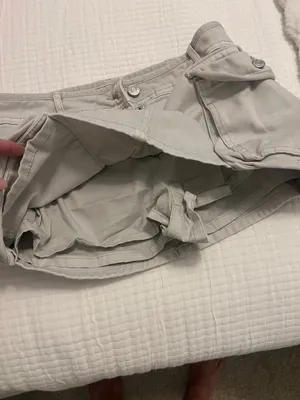 Garage Light Gray Utility Cargo Skort thumbnail 3