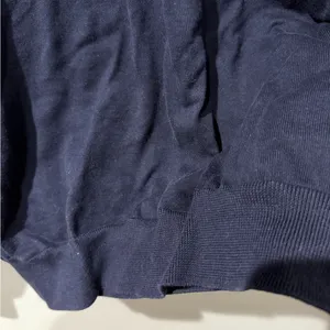 Brooks Brothers Sweater Mens L Dark Blue Long Sleeve Sweater Supima Cotton‎ V Q thumbnail 3