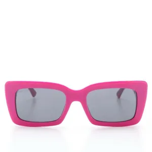 Jimmy Choo VITA Fuchsia‎ Rectangular Sunglasses thumbnail 5