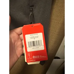 NWT The North Face Womans Ridgewall Vest Dark Grey Soft Shell Size Medium LOGO thumbnail 2