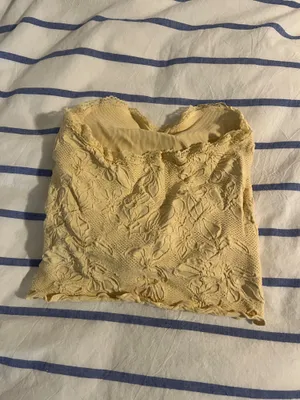 Tilly’s strapless top yellow  thumbnail 4