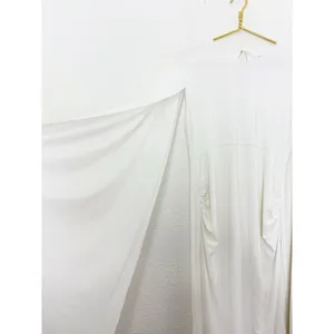 Club L London Divine Timing White Maternity Maxi Dress Cape Sleeves Size 10 thumbnail 8