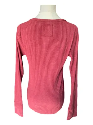 Aerie Ribbed Henley thumbnail 4
