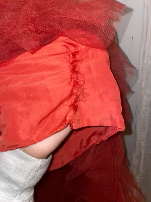 Tulle prom dress Red Size 6 thumbnail 5