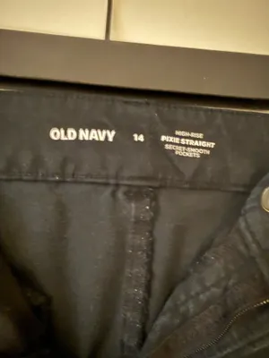 Old Navy Pixie Pants Black Ankle thumbnail 2