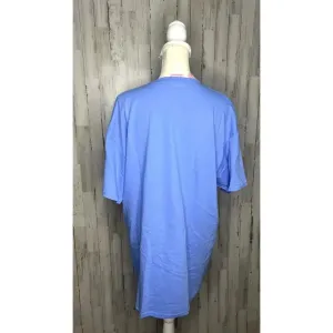 NWT‎ UNC Women's Game Day "Game On" Football Graphic T-Shirt Light Blue Size XL thumbnail 3