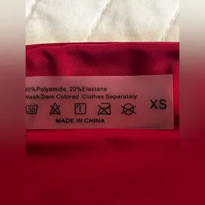SHEIN burgundy high cut triangle bikini NWOT thumbnail 7
