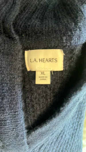 LA Hearts Sweater Cropped Knit thumbnail 3