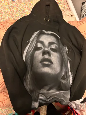 Tate mcrae tour hoodie Black thumbnail 1