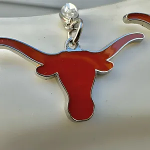 Texas Longhorns dangle earrings thumbnail 5