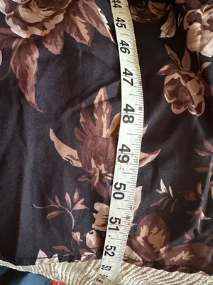 Floral Ruffle Hem Dress Black thumbnail 11
