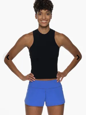 Jolyn Poppy Running Shorts Periwinkle Blue Unlined Lightweight Athletic Gym XS thumbnail 1