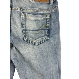 VTG American Eagle 90s Y2K Antique Wash Super Low Rise Skinny Flare 10R NOS thumbnail 7