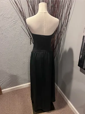 🌺Nwt A New Day Black Strapless Maxi Dress Size Medium🌺 thumbnail 3