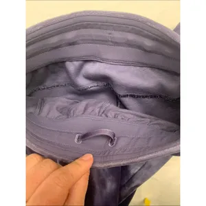 Lululemon size xxxs scuba mid rise Velvet Wide Leg purple nightfall Pants thumbnail 10