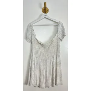 REFORMATION Bambina Polka Dot Dress in Vanilla Size Large thumbnail 8