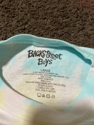Backstreet Boys Tie Dye Tee Size Large thumbnail 6