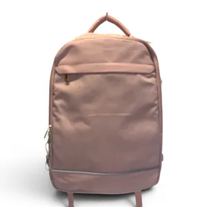 Large Pink Travel Backpack Carry On Weekender Bag w/ 2 Packing Cubes NWOT thumbnail 2