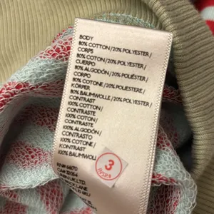 NEW! We The Classic Striped Oversized Crewneck Sweatshirt LARGE Red thumbnail 16