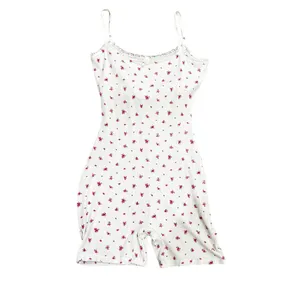 SKIMS White Soft Lounge Lace Romper Neon Orchid Rose Floral – Sold Out – Size M thumbnail 2