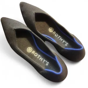 Rothy’s The Point Black Flat, machine washable size 7 thumbnail 1