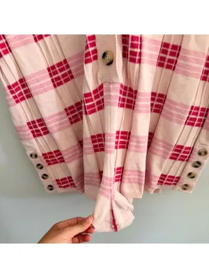 Free People Lewis Plaid Knit Romper thumbnail 6