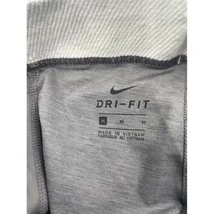 Nike Pro Floral Print Athletic Leggings‎ Grey Mint Workout Compression Pants M thumbnail 5