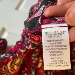 Altar’d State Red Floral Dress size medium thumbnail 11