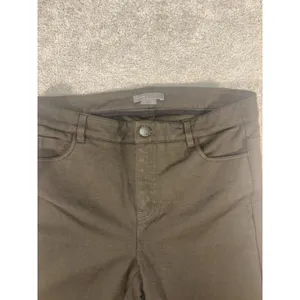 Vince Womens Pants Size 6 Olive Green Mid‎ Rise Skinny Leg Zipper thumbnail 3