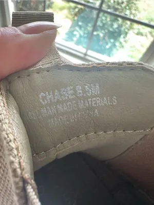 Beige Canvas Platform Chelsea Boots Dune London Chase thumbnail 4