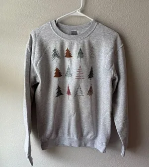 Gildan Christmas crew neck thumbnail 1