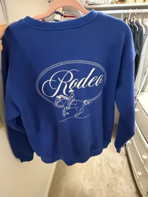 blue crewneck Size L thumbnail 2