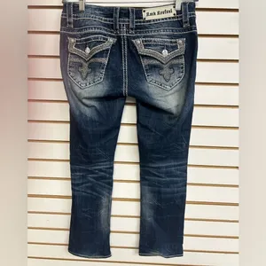 Rock Revival Women'S Jen Straight Leg Jeans Size 29‎ thumbnail 2