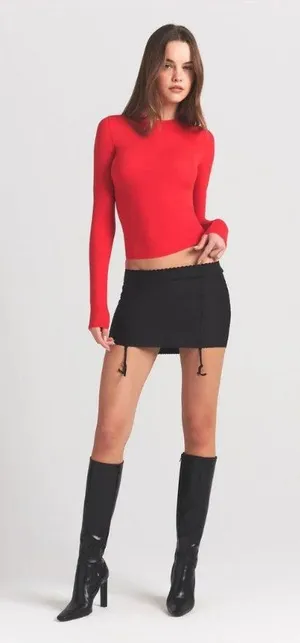 Skims‎ Red Fits Everybody Long Sleeve Top thumbnail 1