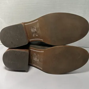 TOMS Women's Esme Desert Taupe Suede Chelsea Boot Size 8. 2.5” heel size thumbnail 13
