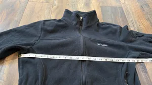 Columbia Jacket Womens Size XL Black Fleece Full Zip Mock Neck Pockets Outdoor thumbnail 4
