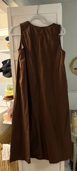 Brown Maxi Dress Size M thumbnail 2