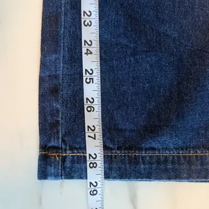 Petal + Pup Womens Dark Wash Wide Leg Drawstring Denim‎ Jeans Blue Size Medium thumbnail 8