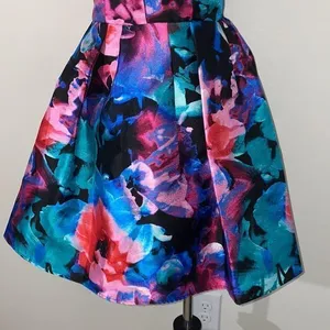 B Darlin floral sweetheart‎ strapless dress size 3/4 thumbnail 4