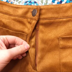 Lush High‎ Waisted Velvet Shorts thumbnail 3