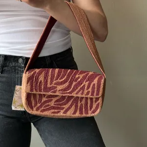 Beaded Bag Red thumbnail 2