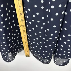 A Byer‎ Dress Women Medium Polka Dot Sleeveless Euro Summer Preppy Parisian thumbnail 2
