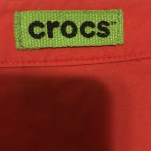 Crocs Medical Apparel Women’s Scrub Top Size Large Orange Color thumbnail 8