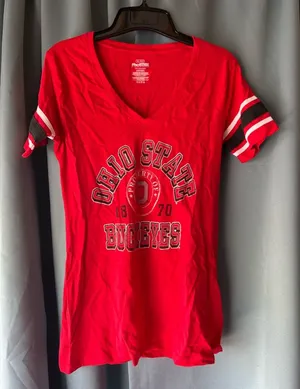 ohio state tee 105 Red Size XL thumbnail 1
