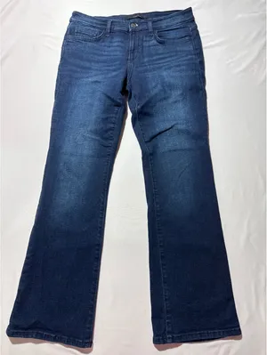 Joe's Jeans Mid Rise Petite Bootcut Denim Jeans - Perfectly thumbnail 1