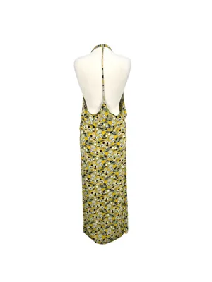 Free People Daria Floral Halter Holiday Maxi Dress Size Large NWOT Resortwear thumbnail 7