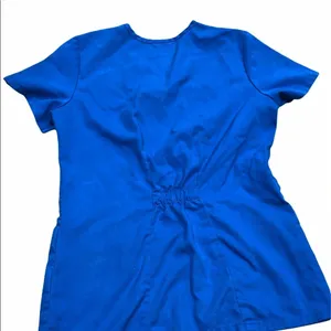 GREYS Anatomy by Barco size xsmall blue nurses/RN/LPN medical scrubs top thumbnail 2